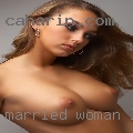 Married woman looking